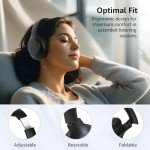 TOZO Bluetooth 5.4 Noise Cancelling Over-Ear Headphones