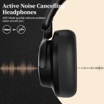 Falebare Bluetooth Noise Cancelling Headphones, 80H Playtime