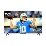 TCL 43-Inch Class S4 4K LED Smart TV with Fire TV (43S450F, 2023 Model), Dolby Vision HDR, Dolby Atmos, Alexa Built-in, Apple Airplay Compatibility, Streaming UHD Television, Black