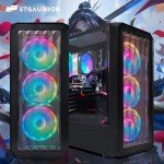 STGAubron Gaming Desktop PC with RGB Accessories
