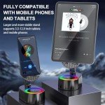 5-in-1 Bluetooth Speaker and Phone Holder with Lights