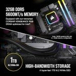 Corsair Vengeance i7500 Gaming PC - Liquid Cooled