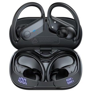 Bluetooth Wireless Earbuds with 75Hrs Playtime and Noise Cancellation