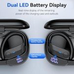 Bluetooth Wireless Earbuds with 75Hrs Playtime and Noise Cancellation