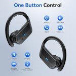 Bluetooth Wireless Earbuds with 75Hrs Playtime and Noise Cancellation