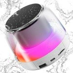 Portable Bluetooth Speaker with RGB Lights & Bass