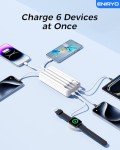 Portable 42800mAh Fast Charging Power Bank 6 Outputs