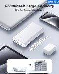 Portable 42800mAh Fast Charging Power Bank 6 Outputs