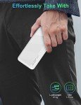MOSKIZ 10000mAh Portable Charger 2-Pack, Fast Charge