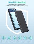 MOSKIZ 10000mAh Portable Charger 2-Pack, Fast Charge