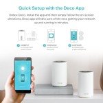 TP-Link Deco AXE5400 WiFi 6E Mesh System 3-Pack