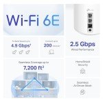 TP-Link Deco AXE4900 Tri-Band WiFi 6E System