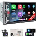 PLZ 7" Wireless Car Stereo with Apple CarPlay
