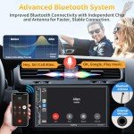 7" QLED Car Radio with Wireless CarPlay & Android Auto