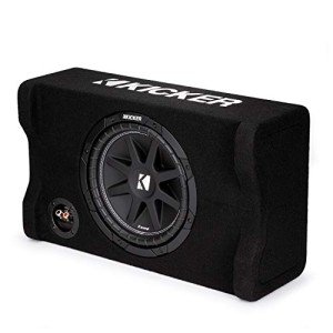 Kicker 10" Comp Subwoofer with Down Firing Enclosure