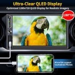 7" QLED Car Radio with Wireless CarPlay & Android Auto