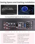 FOLTUSYMY 10" 800W Powered Car Subwoofer with LED