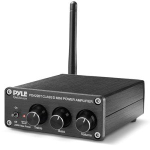 Pyle Bluetooth Home Audio Mini Amplifier Receiver