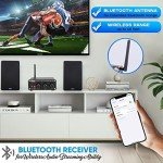 Pyle Bluetooth Home Audio Mini Amplifier Receiver