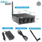 Pyle Bluetooth Home Audio Mini Amplifier Receiver