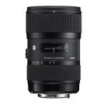 Sigma 18-35mm F1.8 Canon Lens, Black
