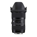Sigma 18-35mm F1.8 Canon Lens, Black
