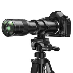 Lightdow 420-800mm F/8.3 Telephoto Lens for Canon
