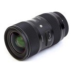 Sigma 18-35mm F1.8 Canon Lens, Black