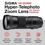 Sigma 150-600mm Zoom Lens Bundle for Canon