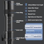 Lightdow 420-800mm F/8.3 Telephoto Lens for Canon