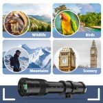 Lightdow 420-800mm F/8.3 Telephoto Lens for Canon
