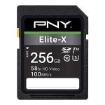 PNY 256GB Elite-X U3 V30 SDXC Memory Card