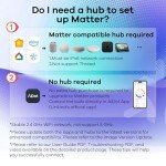 Smart RGB LED Light Bulbs, Works with Alexa & Google