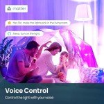 Smart RGB LED Light Bulbs, Works with Alexa & Google