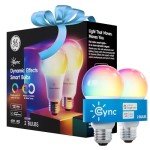 Cync GE Color Changing Smart LED Light Bulbs