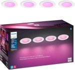Philips Hue Smart LED Downlight 4 Pack - Color-Changing