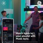 Cync GE Color Changing Smart LED Light Bulbs