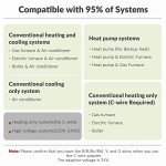 WiFi Smart Thermostat for Home Automation and Control