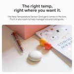 Google Nest Learning Thermostat with Temperature Sensor