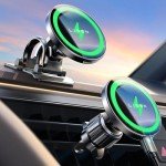LISEN MagSafe Car Mount & Wireless Charger