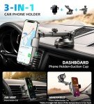 GuMosh 15W Dual Coil Wireless Car Charger Holder