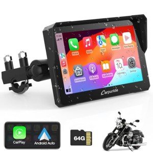 Carpuride W702 Motorcycle GPS with 7” Touchscreen
