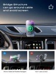 LISEN MagSafe Car Mount & Wireless Charger