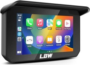 5-Inch Portable Wireless CarPlay & Android Auto Screen