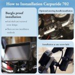 Carpuride W702 Motorcycle GPS with 7” Touchscreen