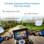 5-Inch Portable Wireless CarPlay & Android Auto Screen