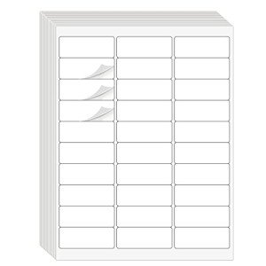 900 White Address Labels for Laser/Inkjets