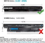 Dell Inspiron 40WH Replacement Battery 14.8V