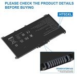 HP Laptop Replacement Battery HT03XL L11119-855