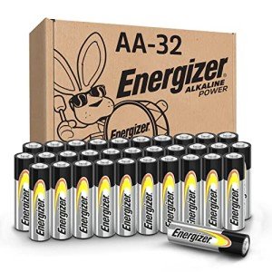 Energizer AA Alkaline Batteries - 32 Count Pack